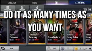 2.8 Infinite Sell Glitch! Injustice Gods Among Us! IOS Android