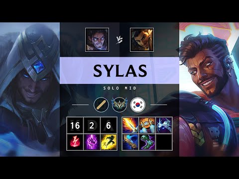 Sylas Mid vs Akshan: Legendary - KR Challenger Patch 14.17
