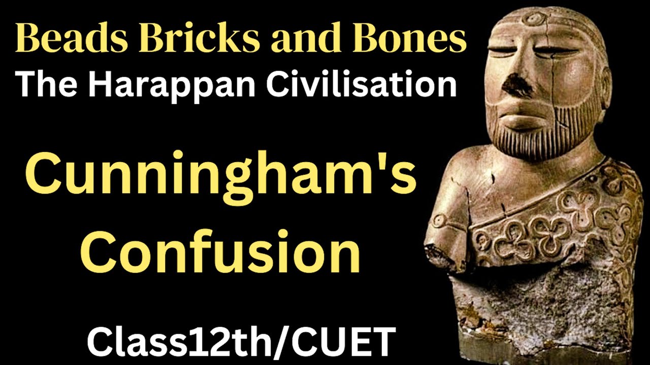 bricks beads and bones class 12 | Cunningham Confusion Class 12 | class 12 history chapter 1