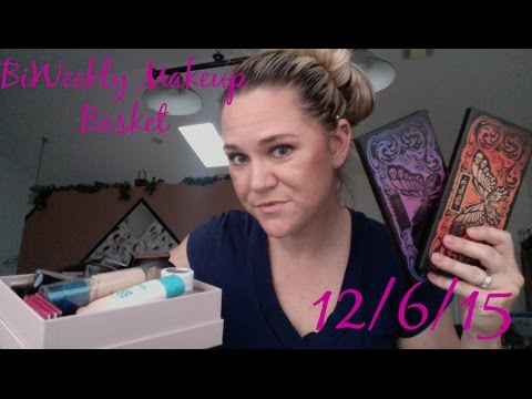 BiWeekly Makeup Basket 12/6/15 Video