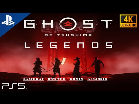 Ghost of Tsushima: Legends (All 4 Ghosts | Tutorial) - PS5 [4K 60FPS] Gameplay