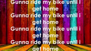 The bike song with lyrics - Mark Ronson