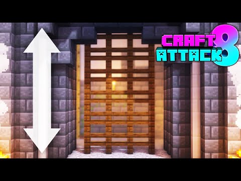 Funktionierendes Tor bauen in Minecraft 🔨 Craft Attack 8 mit Croco #33