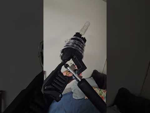 Homemade Plasma Rifle. Wait till the end #plasma #plasmarifle #scifi #handmade #future