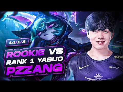 ROOKIE vs #1 Yasuo Korea *17,000 Hours of Yasuo*