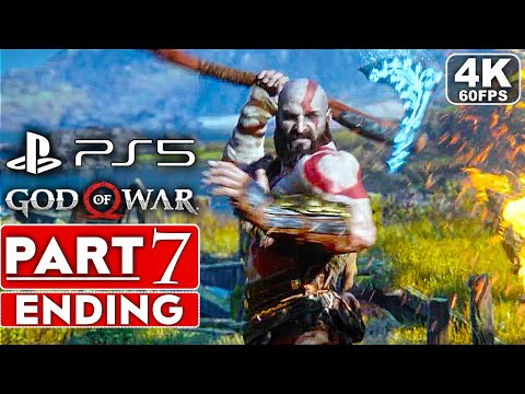GOD OF WAR PS5 ENDING Gameplay Walkthrough Part 7 [4K 60FPS] - No Commentary (FULL GAME)