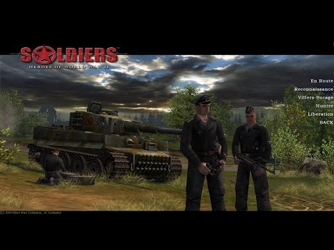SOLDIERS heroes of world war II  #En Route - hard Mission (Wrath of the Tiger - GER)