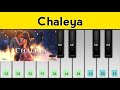 Chaleya Piano Tutorial | Jawan | Shah Rukh Khan