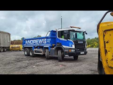 2018 Scania P410 8x4 Steel Body Tipper, Entered into Auction