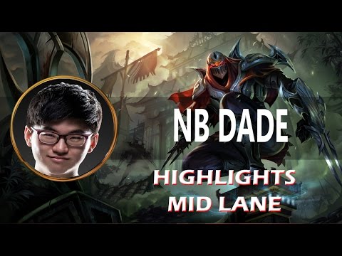 Dade  Zed vs Twisted Fate  Highlights SoloQ Ranked Challenge