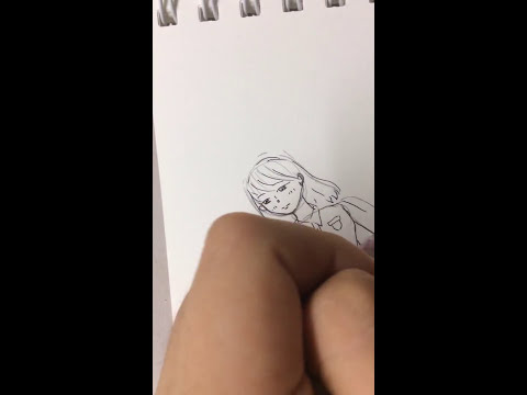 如何畫一個人 - 素描 (How to draw a person - sketch)