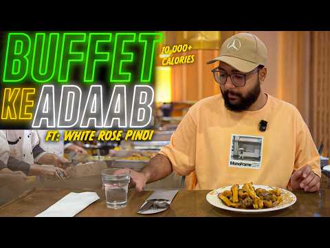 Buffet Ke Adaab | Only 10,000+ Callories Intake | Ft. White Rose Marquee