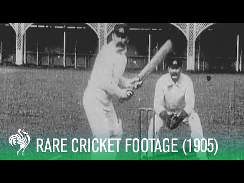 Rare Footage of English and Australian Cricket Teams (1905) | Sporting History