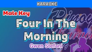 Download lagu Four In The Morning by Gwen Stefani (Karaoke : Male Key) mp3
