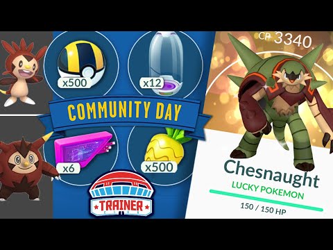 *CHESPIN* Top Tips - Community Day 2023 | Pokémon GO