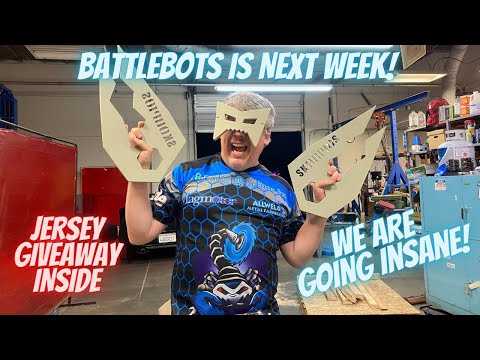 LAST WEEK BEFORE BATTLEBOTS SEASON 7!   [Builder Blog Ep. 81]