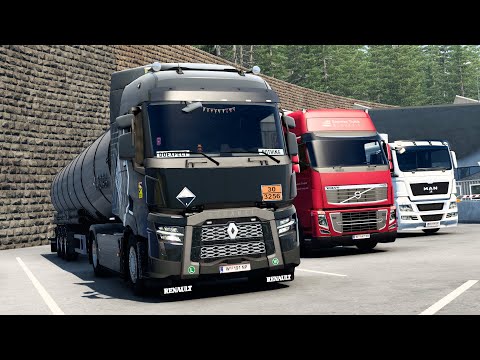 ETS2 1.44 Renault Range T Evo Linz - Lyon
