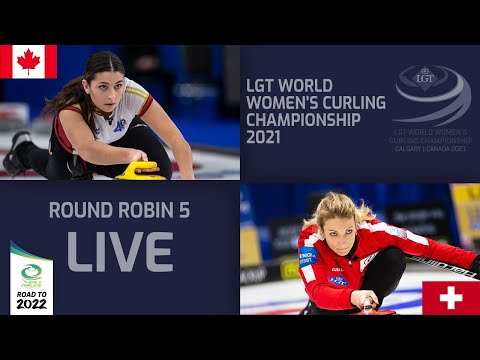 Canada v Switzerland - Round Robin - LGT World Women's Curling Championship 2021