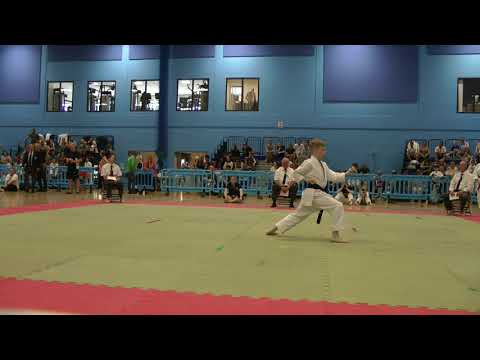 2018 KUGB Youth Championships Boys Black Belt Kata Final