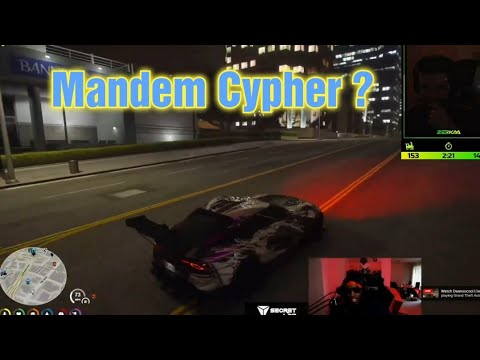 Zerkaa Reacts To Dean Rapping | NoPixel RP 3.1