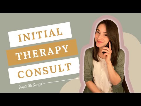 What to Expect: Initial Therapy Consultation
