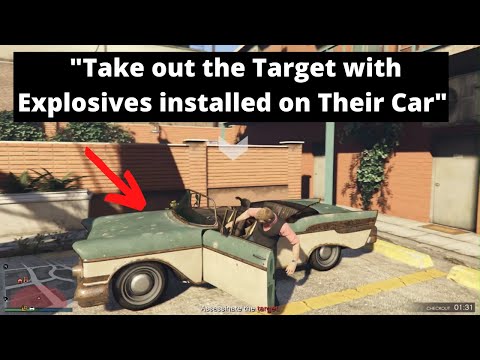 GTA Online: "Take out the Target Using an Explosives Modification on Their Car" Payphone Hit Guide