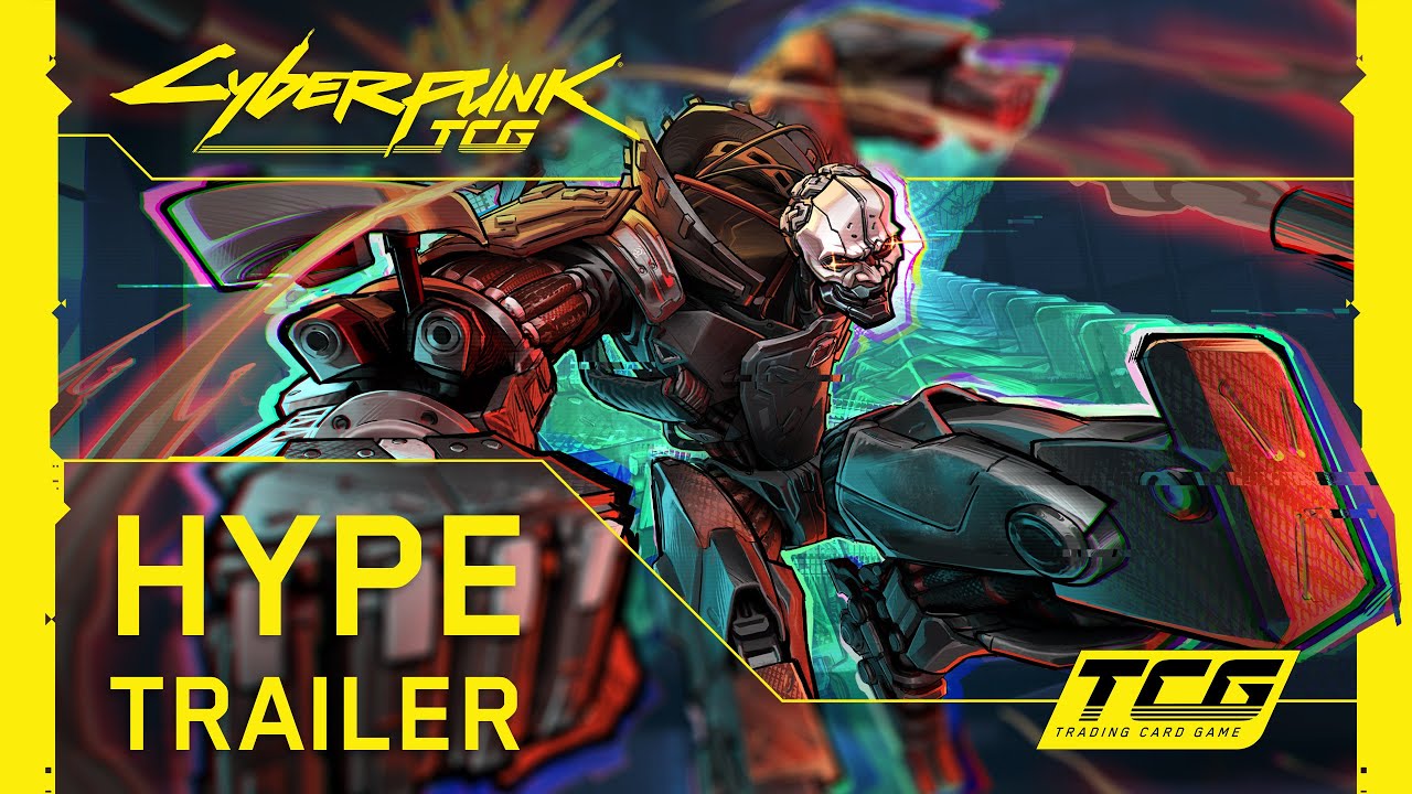 Cyberpunk Trading Card Game | Hype Trailer - YouTube