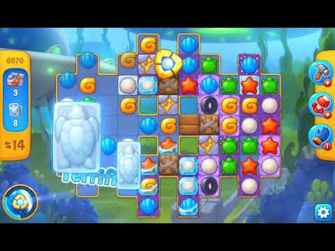Fishdom 2021 - Level 6070   #playrix #fishdom #gaming