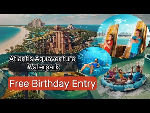Free Birthday Pass at Atlantis Aquaventure + Monorail Tips