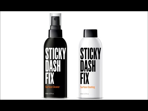 Sticky Dash Fix Full Product Demonstration Video Website: stickydashfix.com