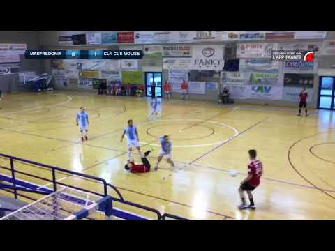 FUTSAL CALCIO A 5, SERIE B 2017/2018 MANFREDONIA - CLN CUS MOLISE 2-2