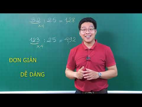 PHƯƠNG PHÁP CHIA CHO 25