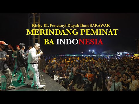Pejalai Penyanyi Ricky EL Merindang di Indonesia.Disambut Baka Menteri 🫡😱