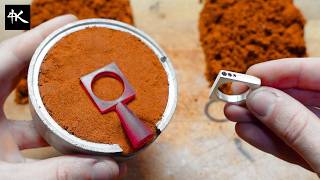 CHEAT CODE For Sand Casting Jewelry | Beginner Jewelry Making DIY