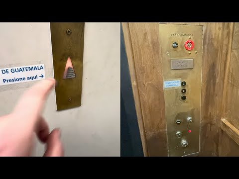 TRIANGLE BUTTONS!!! Vintage 1960’s Westinghouse Traction Elevator/Lift @ 55 E Thomas Rd Phoenix AZ