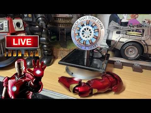 Build the Mark III Iron Man Armour LIVE - Part 27,28,29 and 30 - Completing the Arms and Left Knee