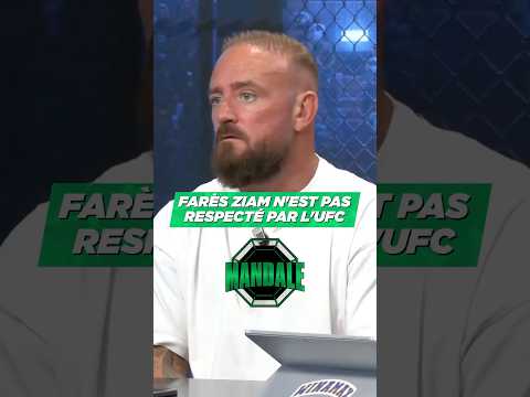 😠 "Farès Ziam n'est pas respecté par l'UFC." #Ziam #Fernandes #UFCParis #MMA #Mandale