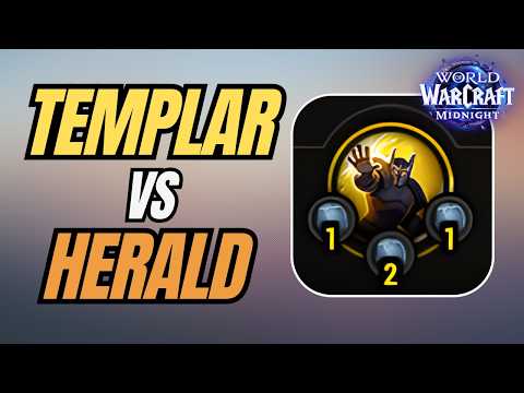 Herald of the Sun vs. Templar | Ret Paladin - Midnight Beta