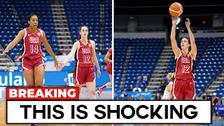 BREAKING: Caitlin Clark GOES OFF in First Start as Team USA CRUSHES New Zealand!
