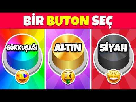 Pick a BUTTON...! Rainbow, Gold or Black 🌈⭐️🖤 How Lucky Are You? 😱