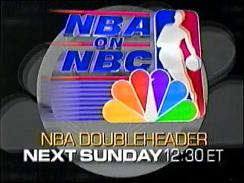 NBA on NBC Doubleheader Promo (1998)