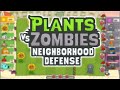 Plants Vs Zombies Neighborhood Defense Fan Game Con Mod