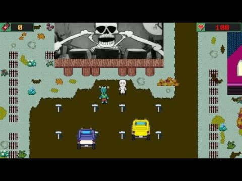 Trick or Treat Mini Game in Rpg Maker 2003 (Lunabilly Halloween '94)