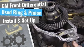 Configuración del diferencial delantero de Chevrolet: reutilización de engranajes antiguos