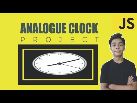 Javascript Course Project Based Learning Analogue Clock Using Javascript Project 18