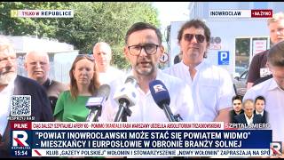 Obajtek: powiat inowrocławski może stać się powiatem widmo!
