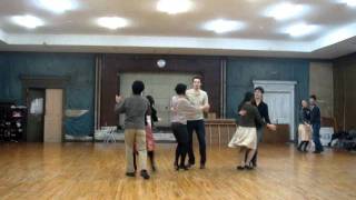 French Folk Dance at Kyoto University - 2011/03/29 - Polka