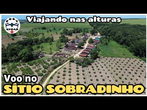 Passeio aéreo pelo SÍTIO SOBRADINHO no município de Alhandra no estado da Paraíba