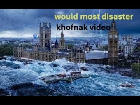 Most Horrific Monster Tsunami Caught On Camera - Natural Disasters