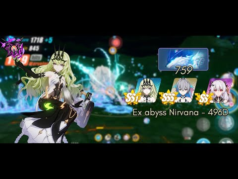 [Ex abyss Nirvana 496D] Andrius 759 pts, IO/HTR/LV - Honkai Impact 3rd SEA